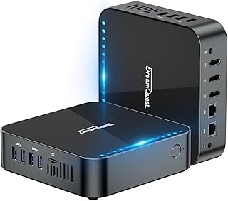 DreamQuest Mini PC Windows 11 Pro Preinstalled, Intel N95 (up to 3.4GHz) 16GB DDR4 512GB M.2 SSD Mini Desktop Computer with Dual Type C HDMI Port, LAN, USB3.2,WIFI 6, Bluetooth 5.3 for Home Ofiice