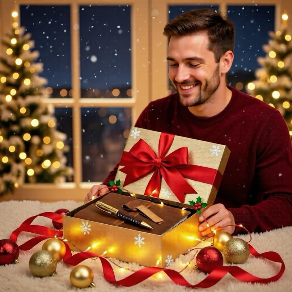 Premium Leatherbound Writing Journal Set: Real Authentic Antique Style & Handmade W Lined Paper & Blank Pages for Writing, Travel Diary for Artistic Men & Women. This Versatile - Image 2