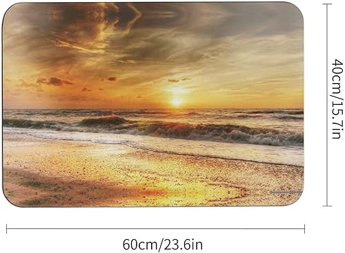 Miniatura 3 de Alfombra de baño de tierra de diatomeas, alfombra de baño para playa, isla del océano, vida marina, arena y playa, por The Wavy and Open Sunny Shore