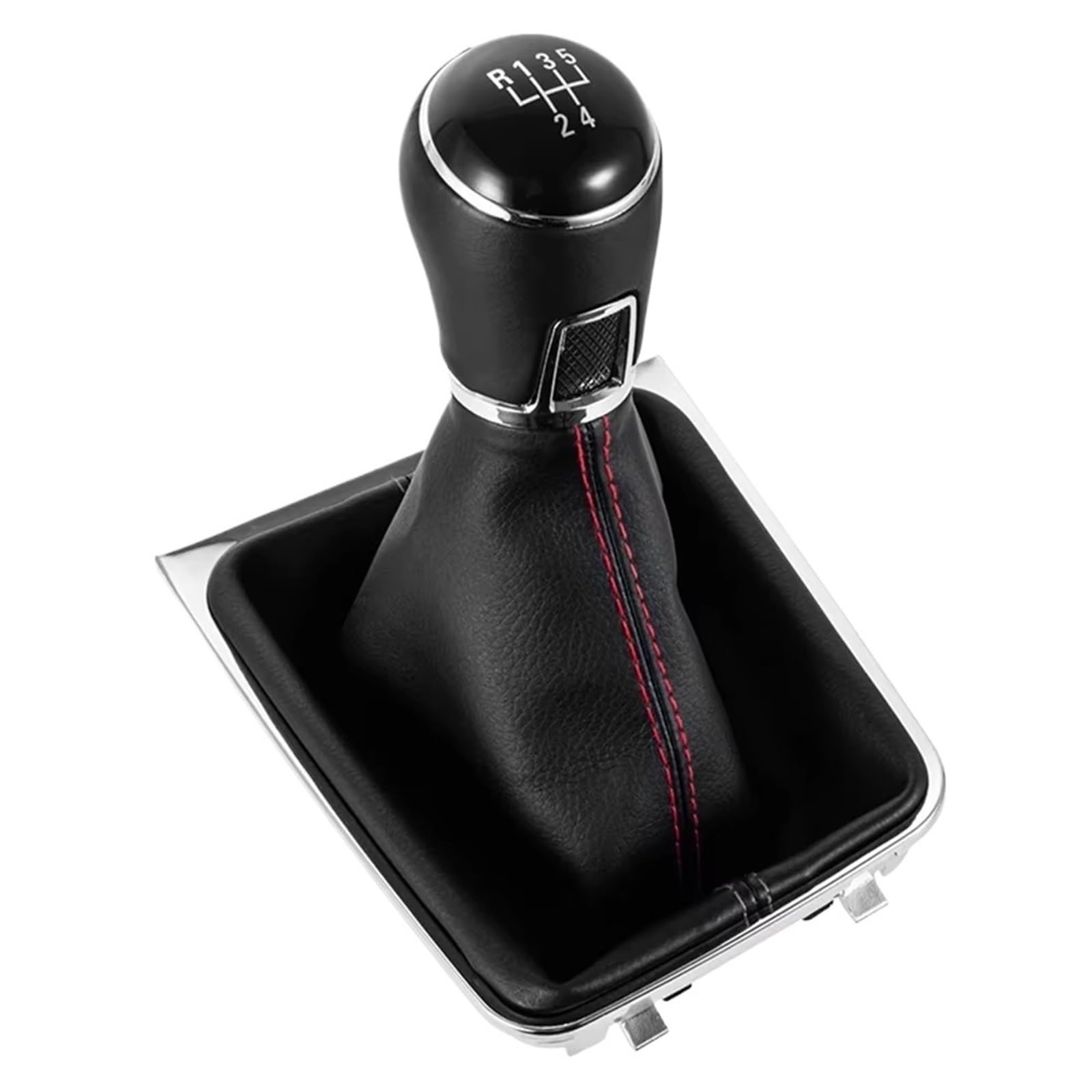 ONHBGTX Gearshift Lever Compatible with for Golf 7 Mk7 for GTI for GTD 2013-2018 Gear Shift Knob Lever Boot Cover Manual 5 6 for Speed Part Suit