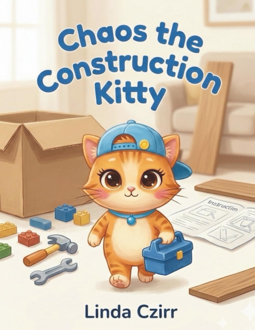 Chaos the Construction Kitty: A Funny Construction-Themed Picture Book About Imagination, Family Projects, and Big Helper Energy for Ages 3–7 (Chaos Adventures)