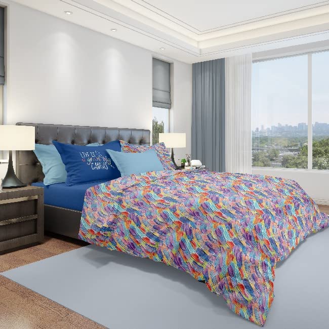 Parure de lit 150x280cm Homemania en pur coton multicolore de qualité supérieure