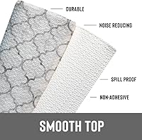 Vista 33 de Con-Tact Brand Grip Prints Shelf Liner, Non-Adhesive Durable Liners, Slip-Resistant Drawer and Cabinet Covering, 18" x 4', Dottie Grey, Pack of 1