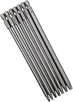 Vista 6 de Wolfride Juego de brocas Phillips magnéticas largas PH2 de 1/4 pulgadas, vástago hexagonal Phillips, juego de brocas de cabeza cruzada, 5.9 pulgadas