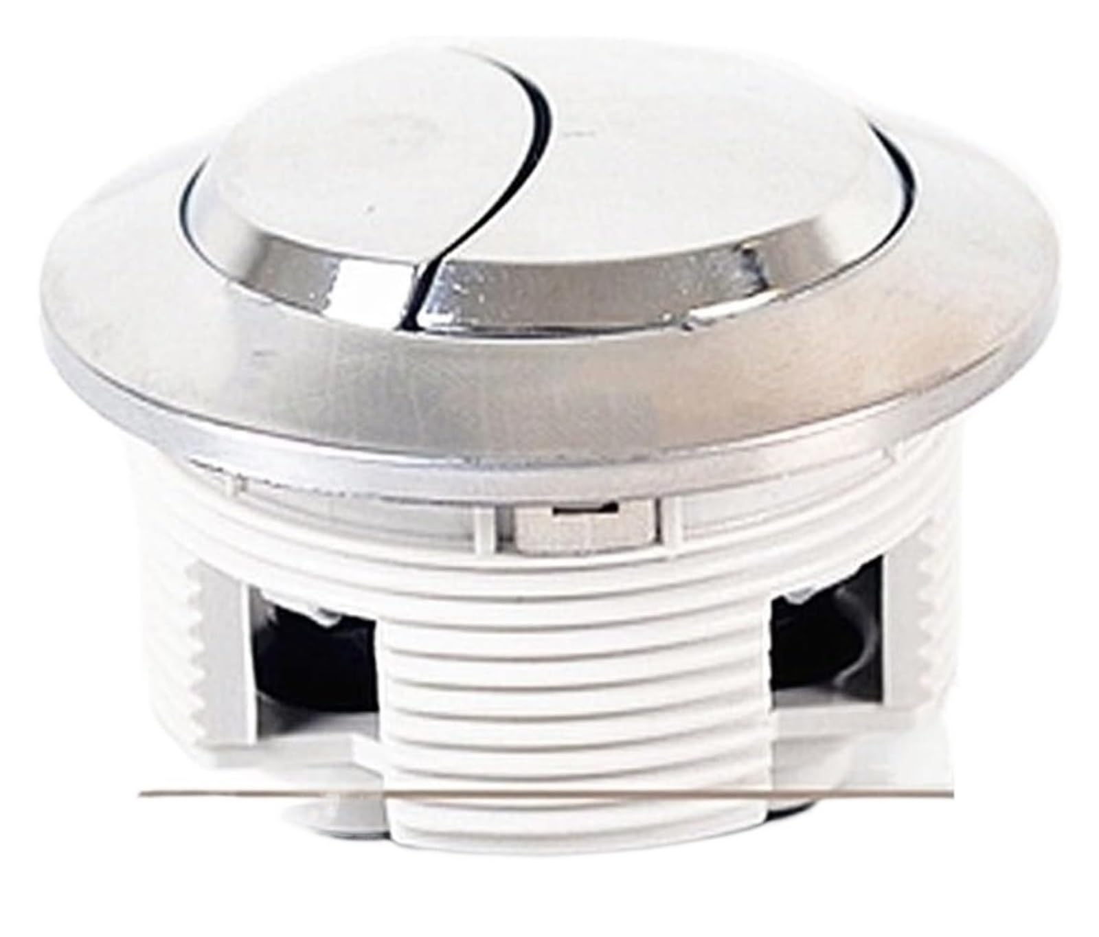 Kxaoxgrc One Color Toilet Push Button Flush Replacement, Toilet Round Double Flush Switch Button