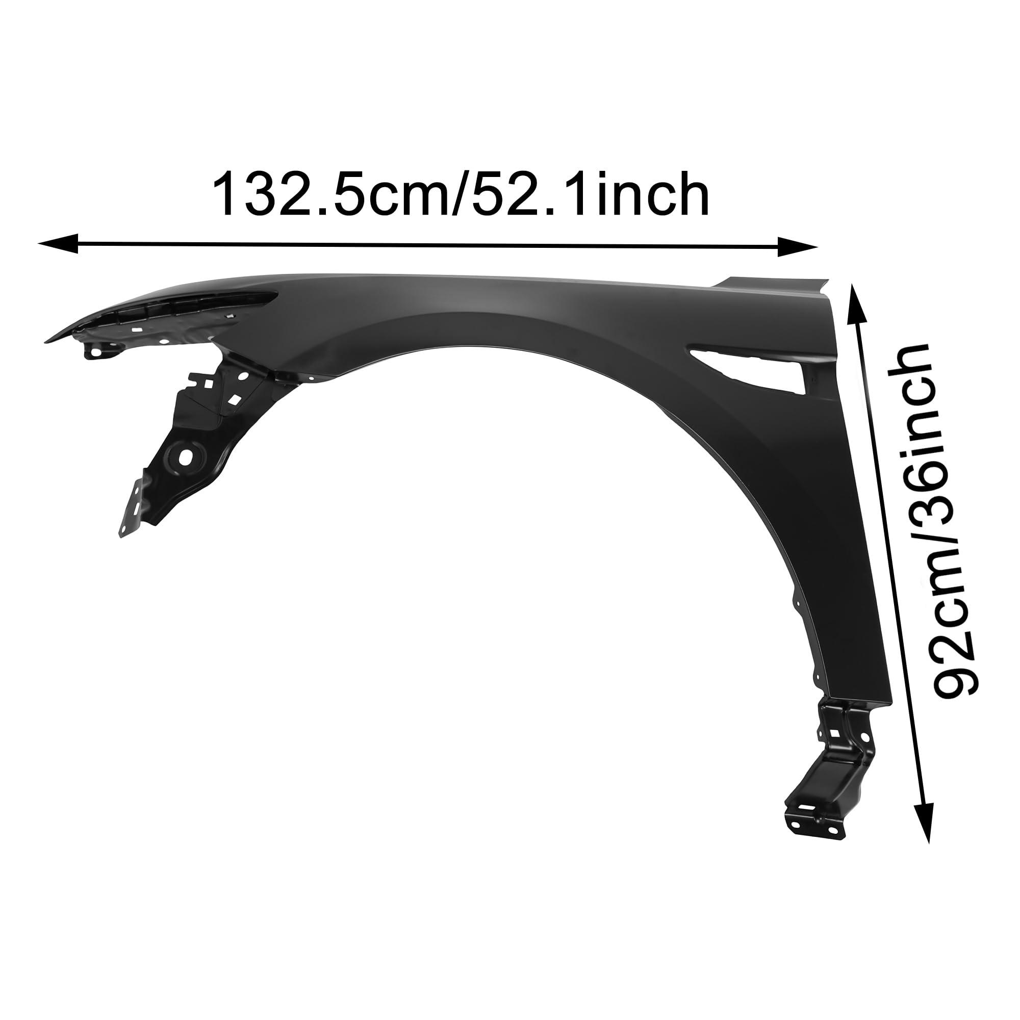Amazon.com: Front Fender Left Driver Side for 2010-2019 Ford