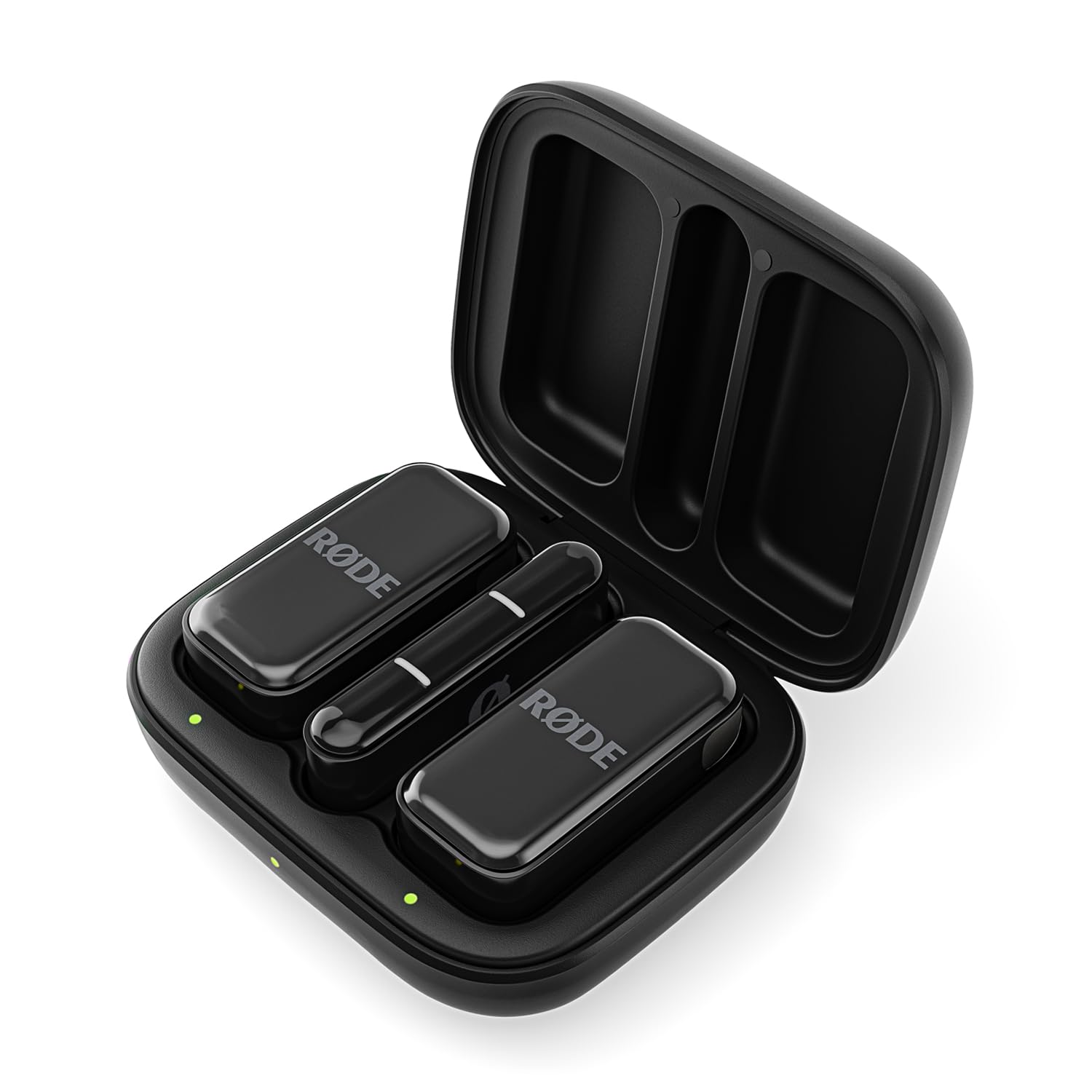 Rode Système de microphone sans fil micro sans fil iOS Light-ning avec étui souple Keepdrum