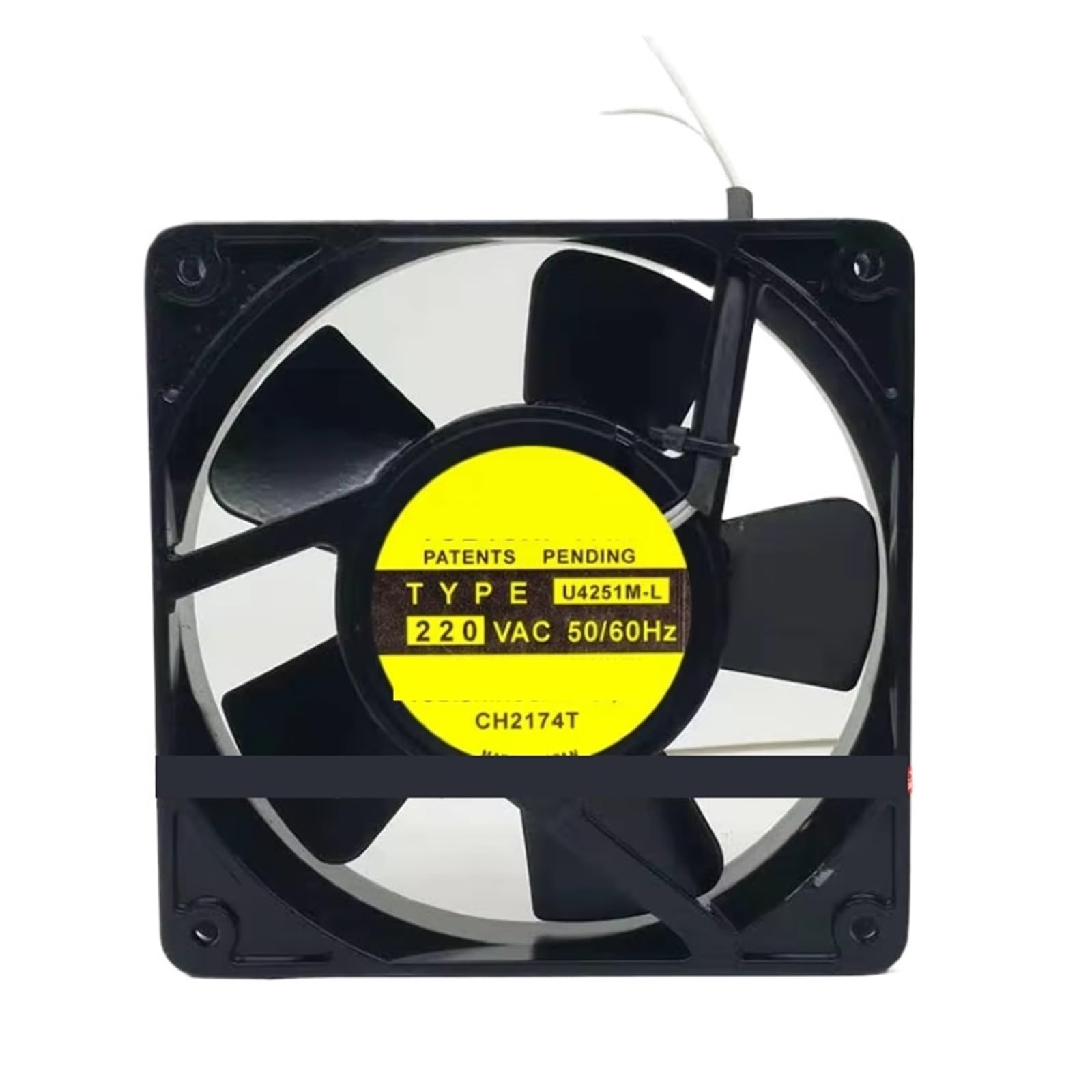YMUGUEGH U4251M-L Server Cooling Fan AC 220V 120x120x25mm 2-Wire
