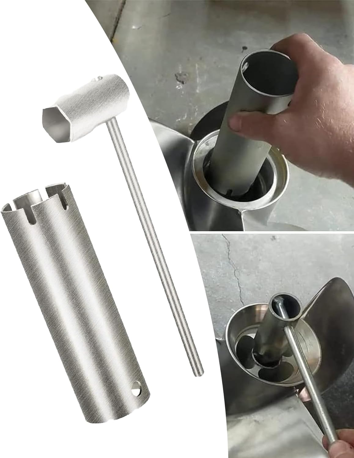 Kit d'outils pour hélices FLYINGWING Duo/Twin Prop 3855516 Clé à hélice pour Volvo Penta D F Duoprop