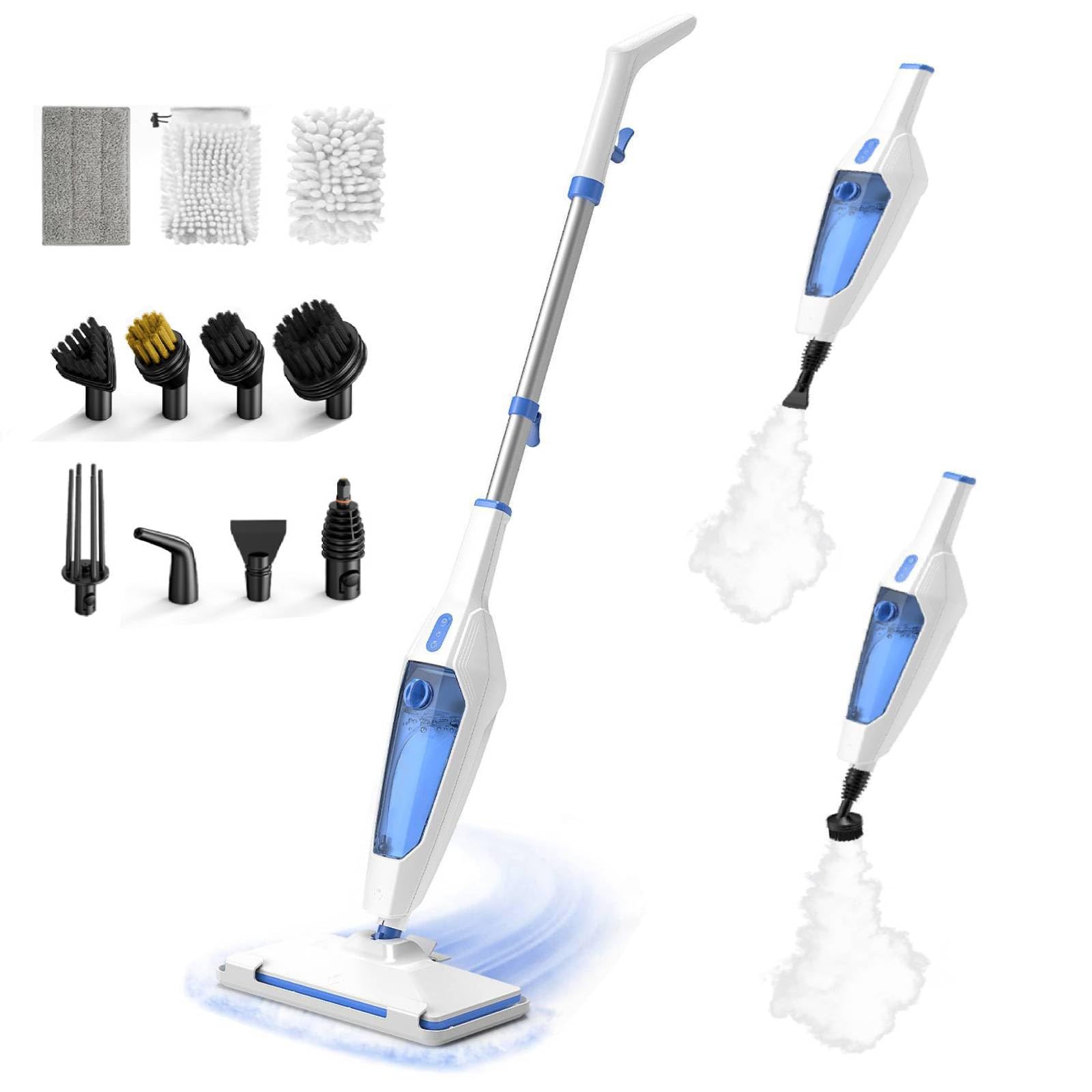 SENMO Steam Mop, 13-in-1 Detachable Steam Cleaner for Home and Floor