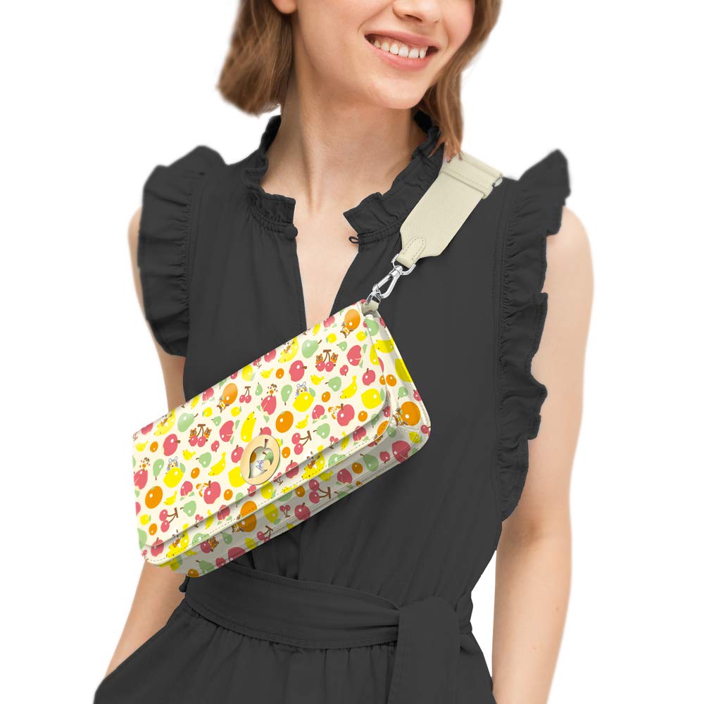 Controller Gear Animal Crossing Nintendo Switch & Switch Lite Sling Bag (motivo frutta)
