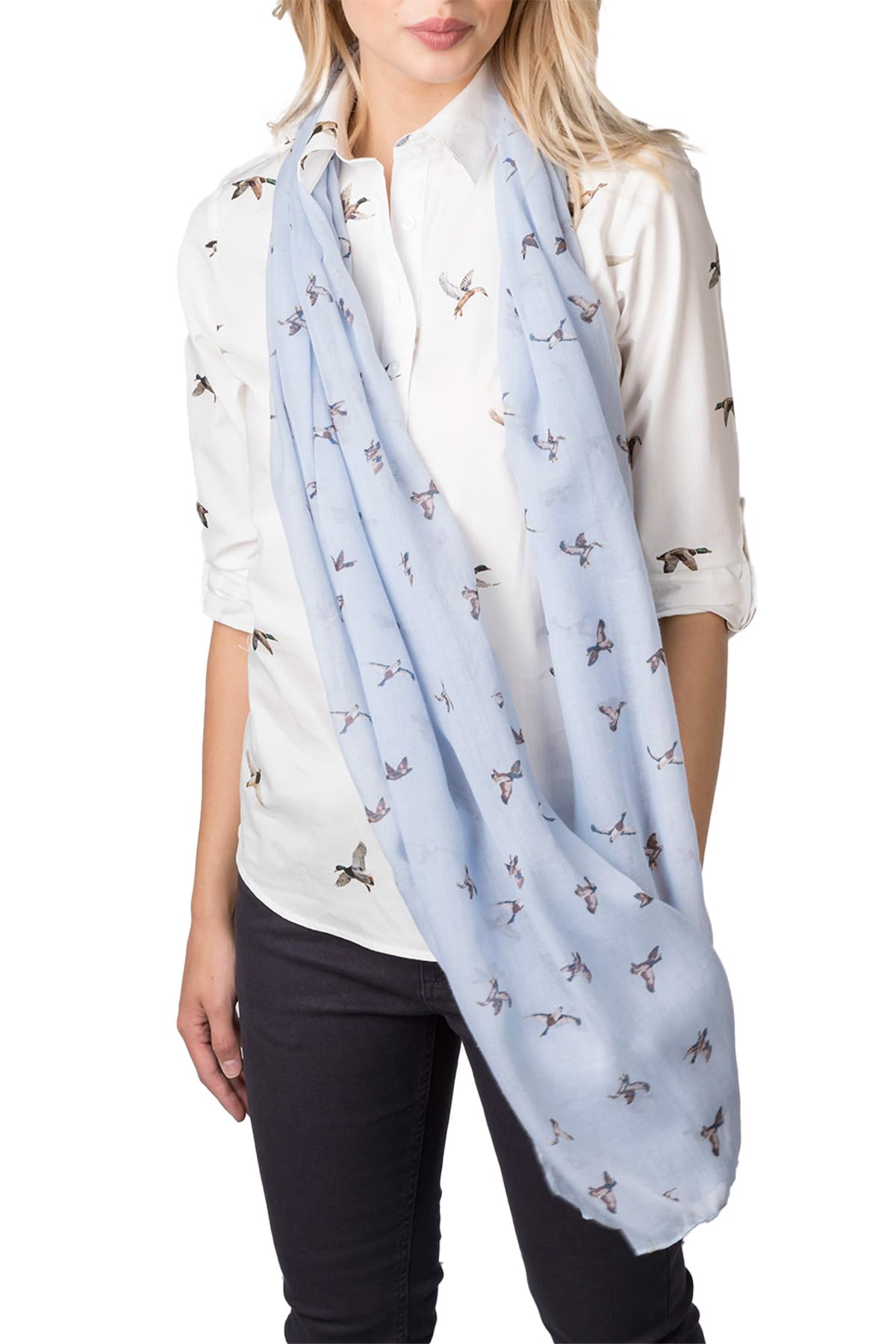 Rydale Ladies Wistow Light Classic Floaty Scarf Country Design Stylish Women's Scarves