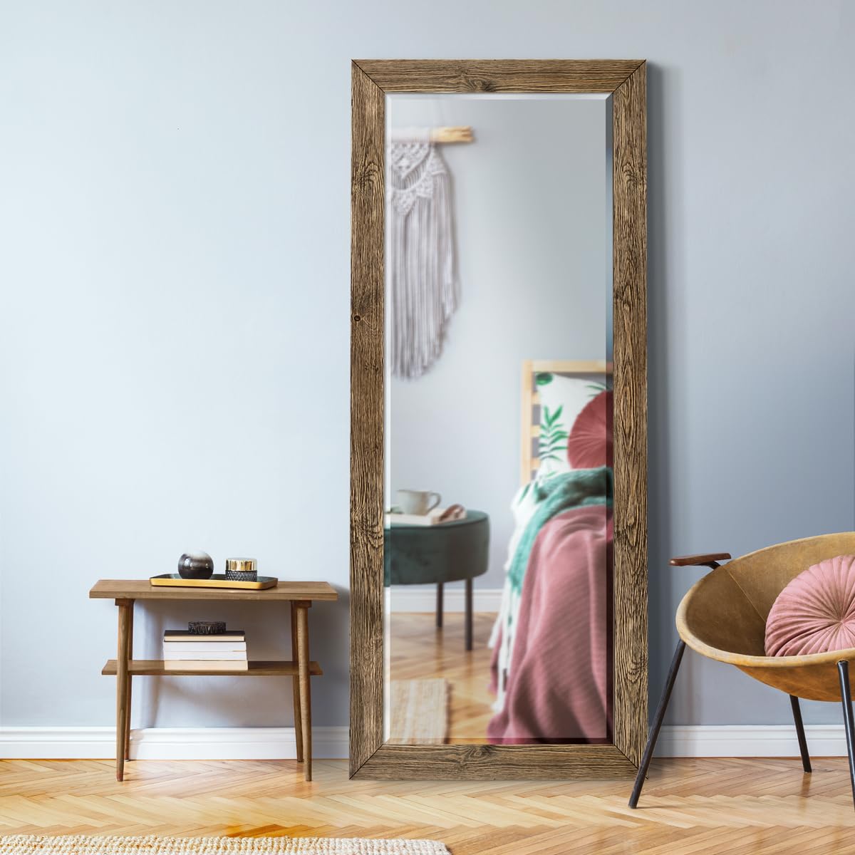 Amazon.com: Renditions Gallery Rustic Barnwood Full Length