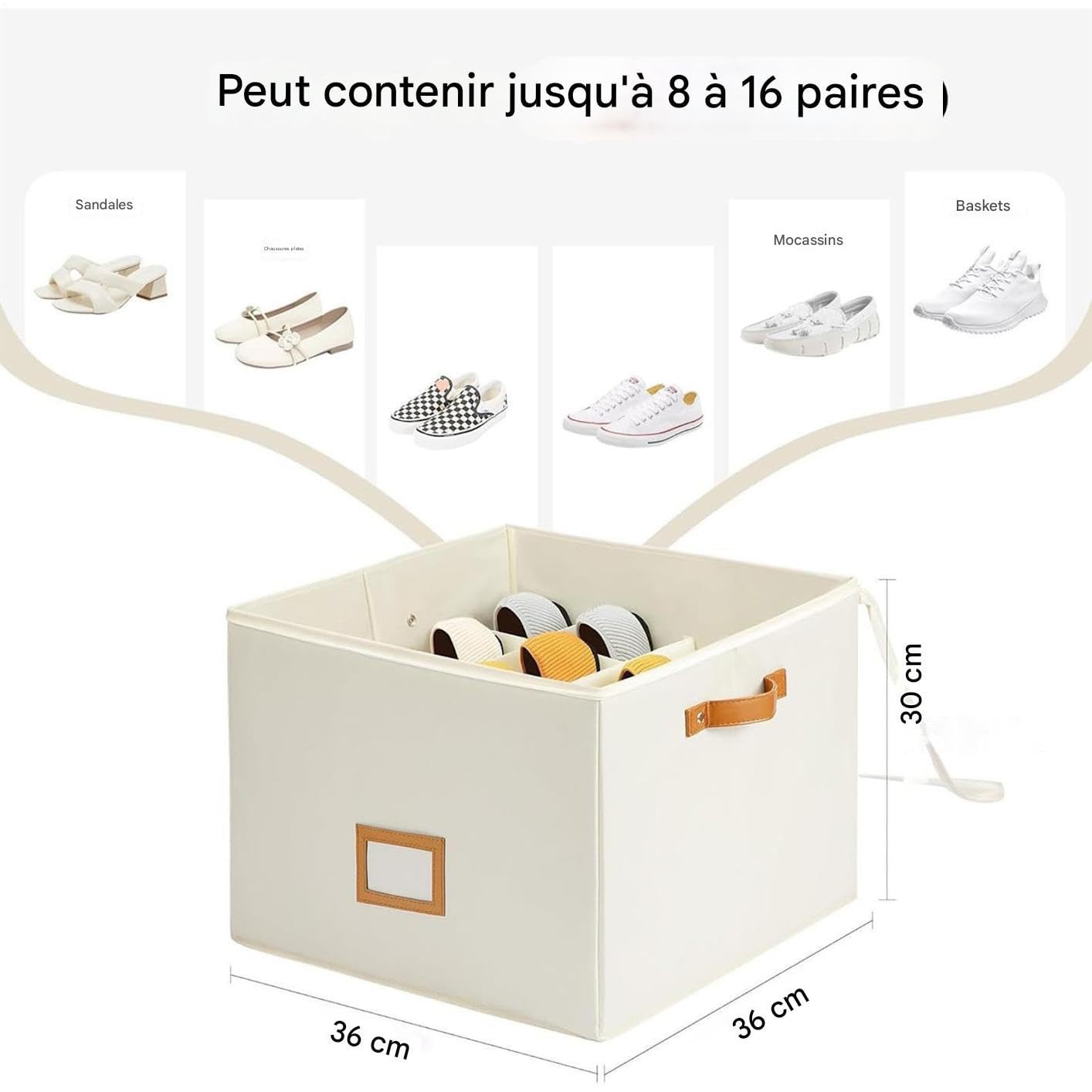 Organizador de zapatos genérico | de almacenamiento para juguetes portátiles apilable con separador, organizador de zapatos para armario - para dormitorio apartamento entrada pasillo