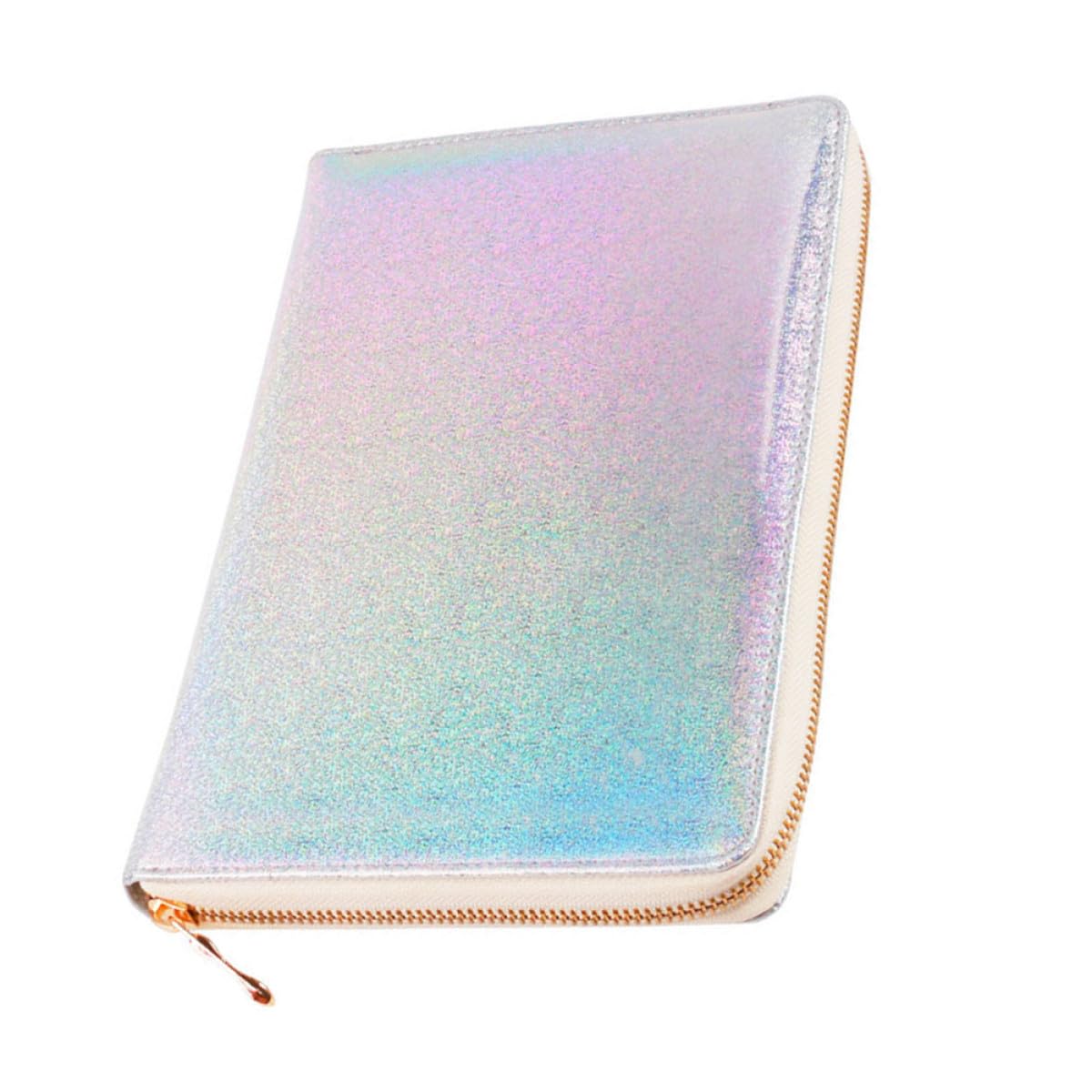 Bolsa para Placas de Estampado de Uñas PU, Cremallera