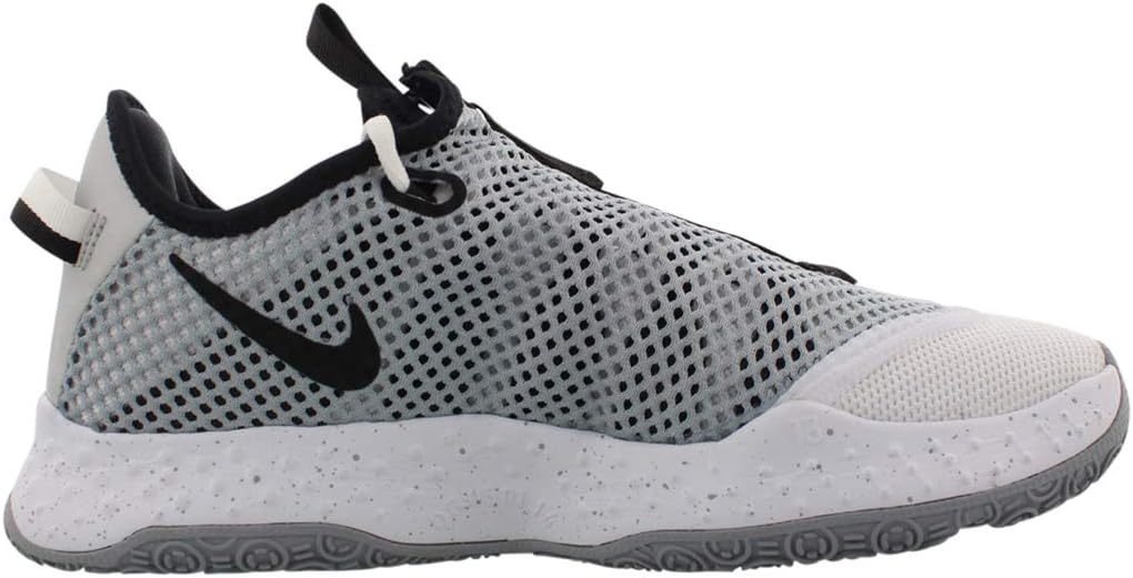 Nike PG4 TB Unisex Shoes Size 9, Color: White/Black/Wolf Grey
