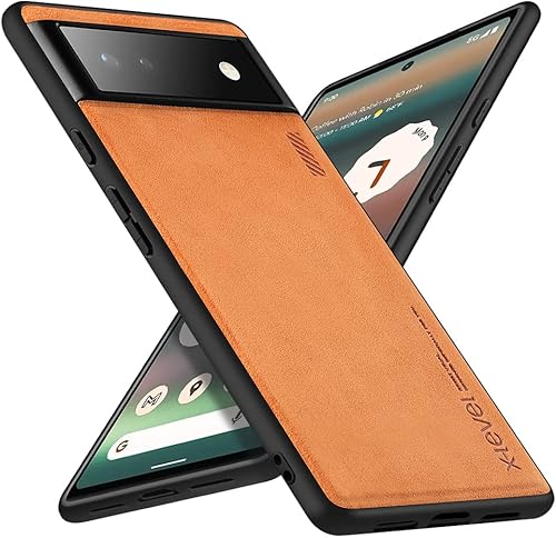 X-level Google Pixel 6A - Funda protectora contra caídas delgada de doble capa a prueba de golpes de cuerpo completo resistente de policarbonato