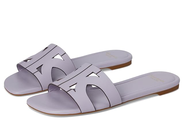 kate spade new york Duo Slide Sandal Lavender Cream 5 5