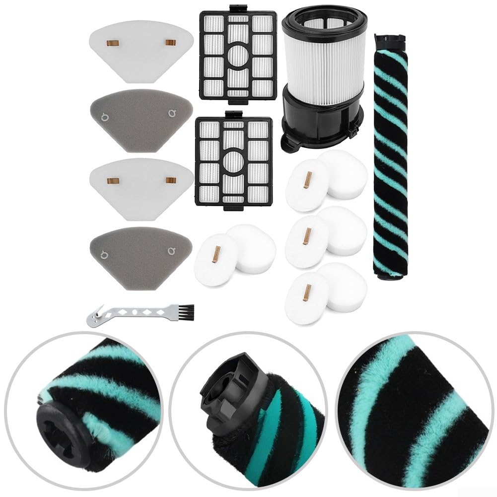 Filteraccessoires voor Shark PowerDetect IP3251EUT IP3251C IP3251 IP3252 DuoClean Anti Hair Wrap Plus accustofzuiger, reserveonderdelen (11 stuks