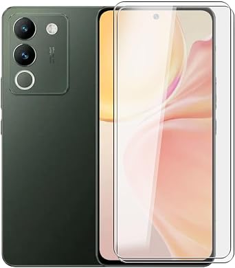 For Vivo V30 Lite Screen Protector Tempered Galss, [2 Pack] High Clear [9H Hardness] [Bubble Free] Screen Tempered Glass Protective Film for Vivo V30 Lite 6.67 Inch.