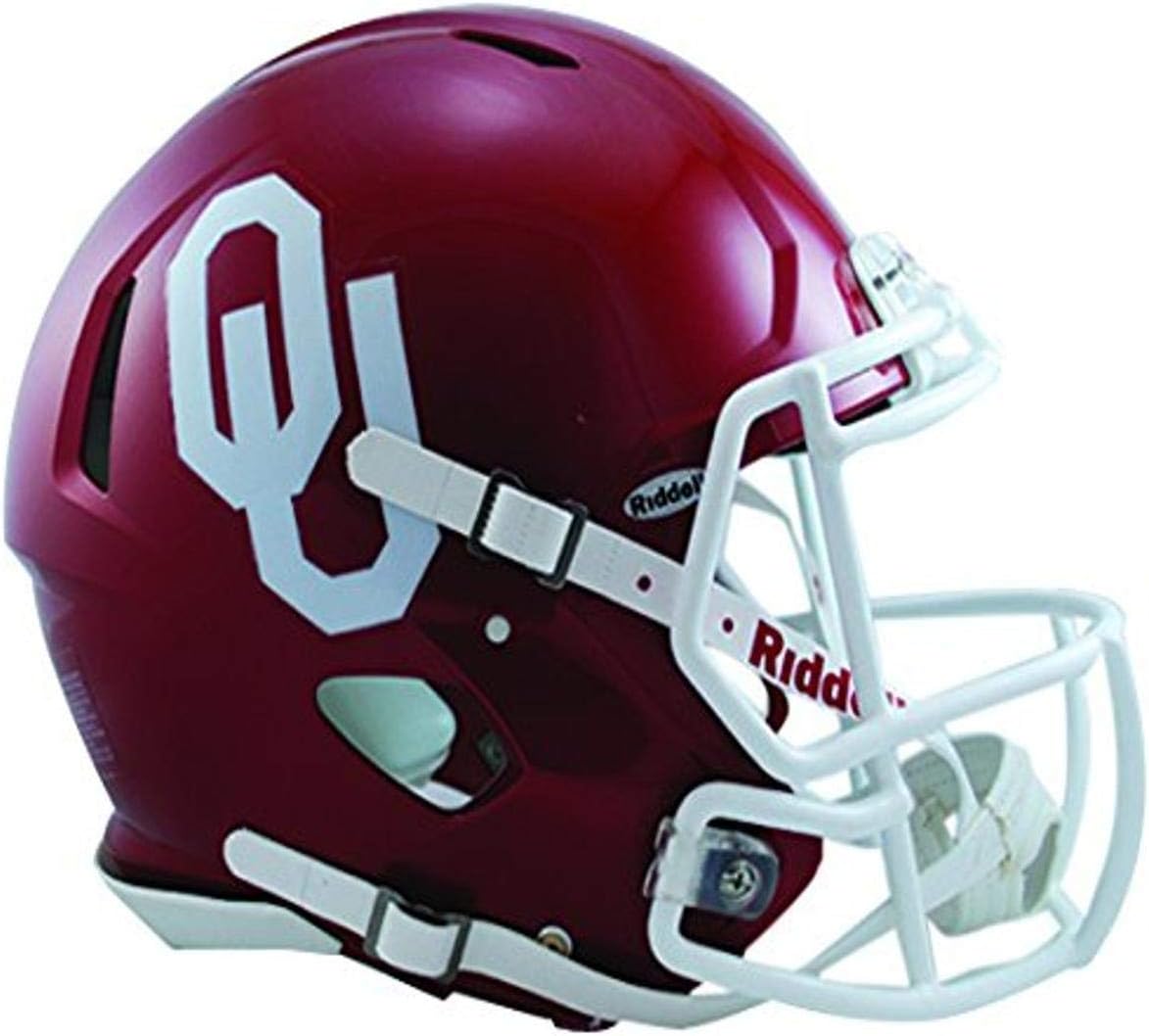 NCAA Oklahoma Sooners Speed Authentic Helmet