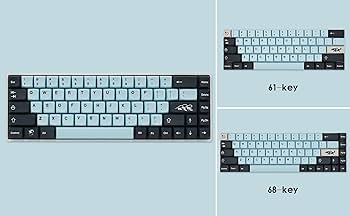 Amazon.com: SbocKeeb Blue PBT Keycaps Set, 84 Keys, XDA