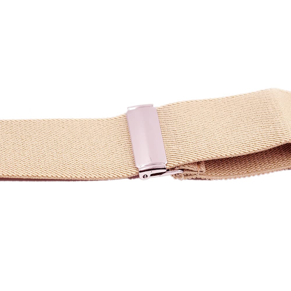 Tirantes para hombre, Tirantes de moda for hombre con 6 clips, elásticos ajustables en forma de Y, tirantes for pantalones, cinturones for bodas, fiestas, regalos for maridos y padres