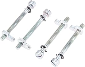 Set of 4 Adjustment Tensioner Screws Spanner Chain Screw for Husqvarna Chainsaw 36 41 136 137 141 142 235 240