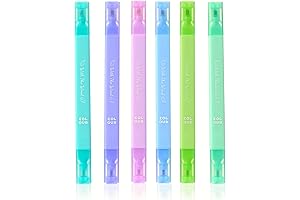 Aesthetic Cute Pastel Highlighters Set: A Candy-Colored Delight