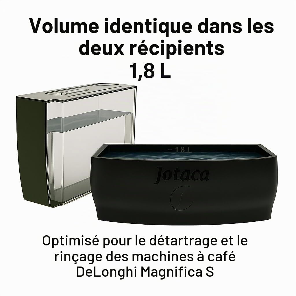 Réservoir de détartrage et de rinçage compatible avec DeLonghi ECAM (Magnifica - S)