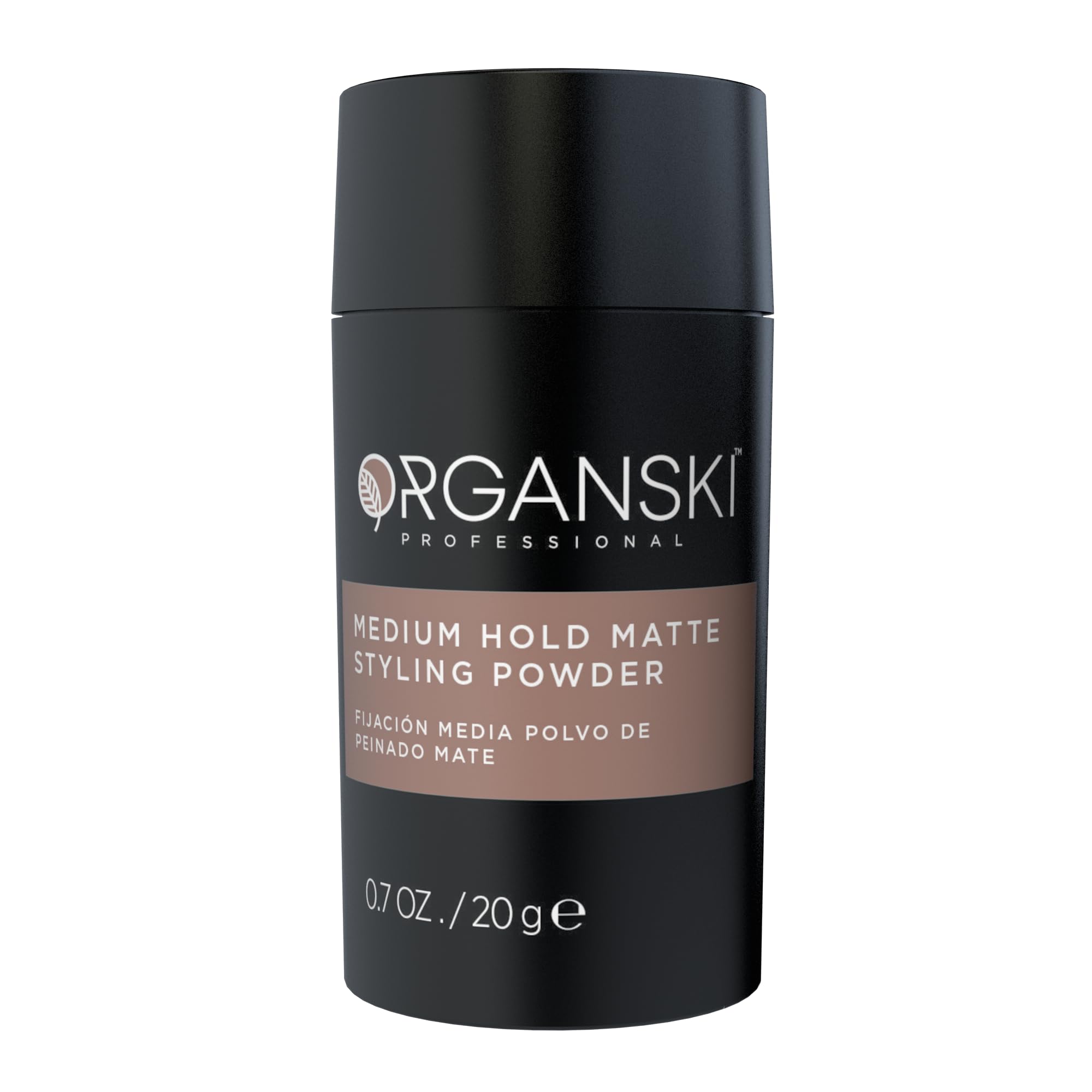 Organsky Professional Styling Powder 30g Instant Volume Matte Finish Medium Hold Lightweight Non-Greasy Easy Wash-Out for All Hair