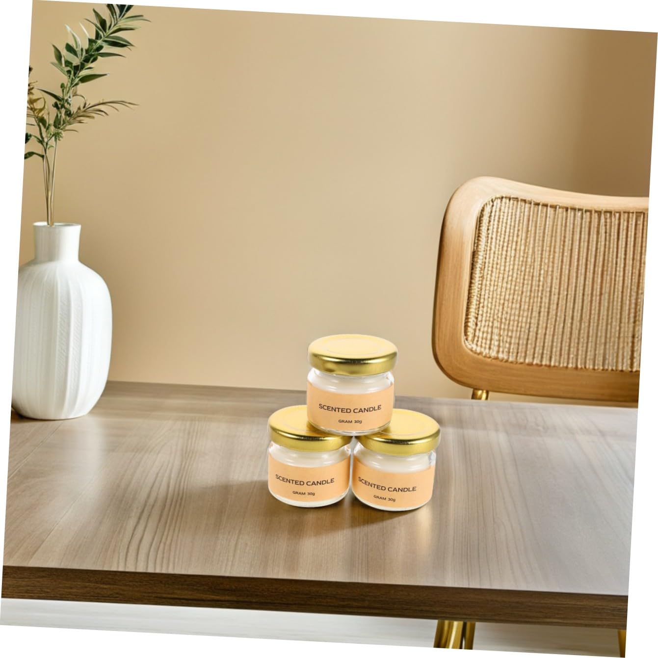 Duftkerzen 8 Stück aus Sojawachs, Kreative Aromatherapie Kerzen
