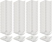 Vista 10 de Plato de cerámica multiusos en forma de corazón para condimentos, platos de sushi para aperitivos (juego de 4)