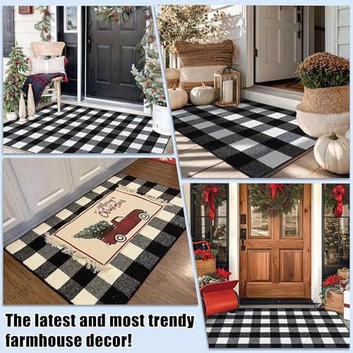 Tapete decorativo REFETONE negro y blanco 24x36 pulgadas miniatura 6
