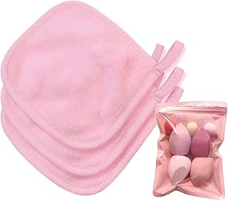 Makeup Sponge & Facial Cleansing Towel Set – ...