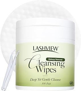 LASHVIEW Toallitas quitadoras de maquillaje s...