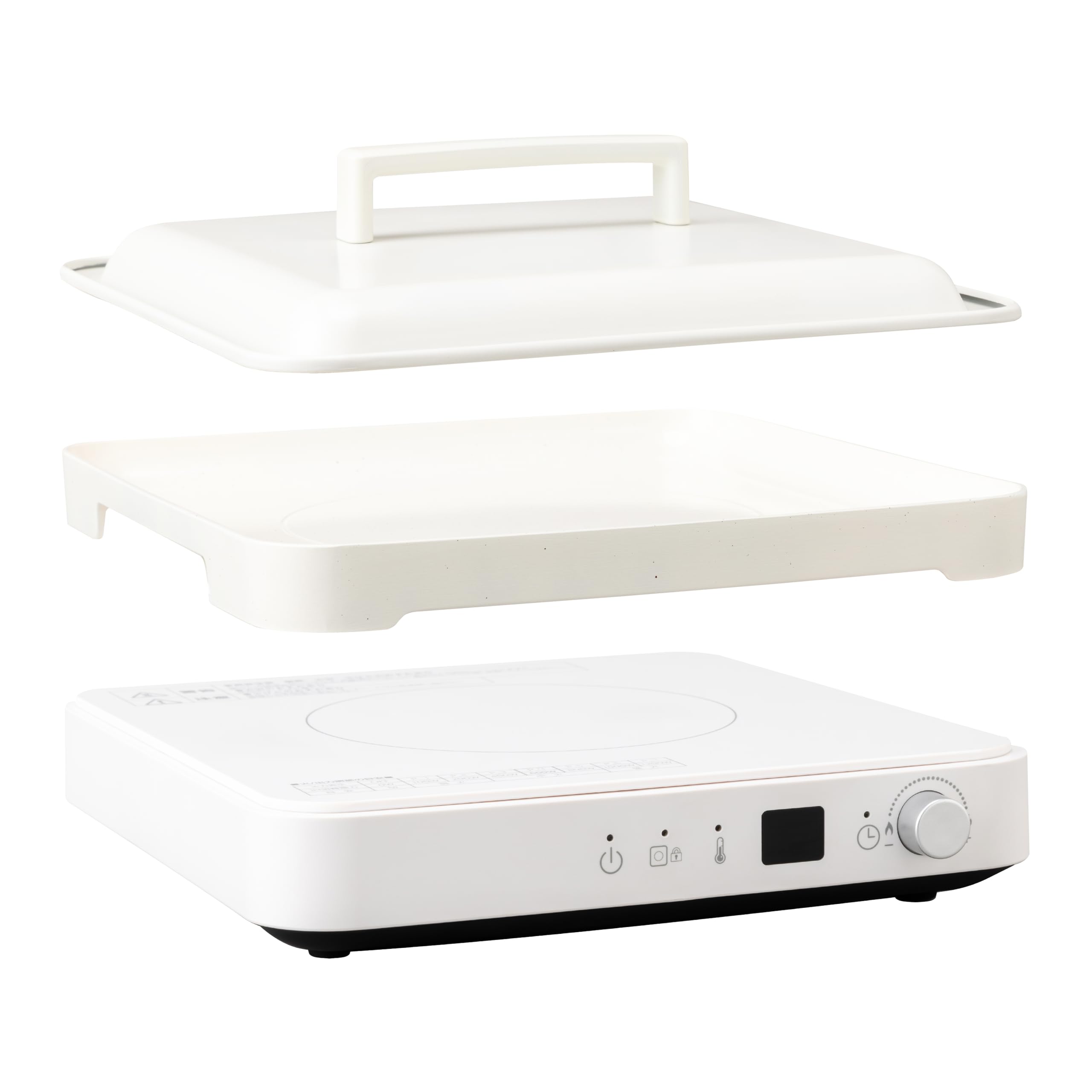 Amazon | ココニル IHホットプレート 2WAY IH調理器 CCN-IHHPS1 国内