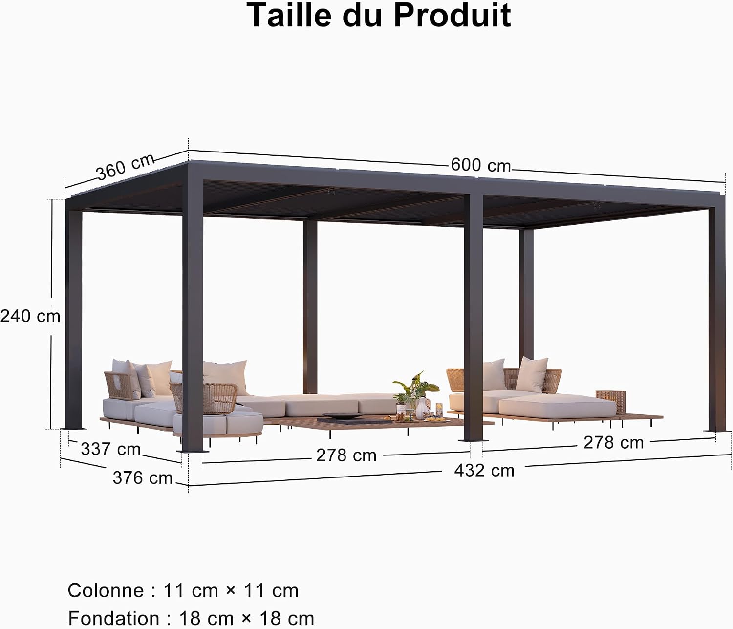 Une structure pensée pour durer toute l'année