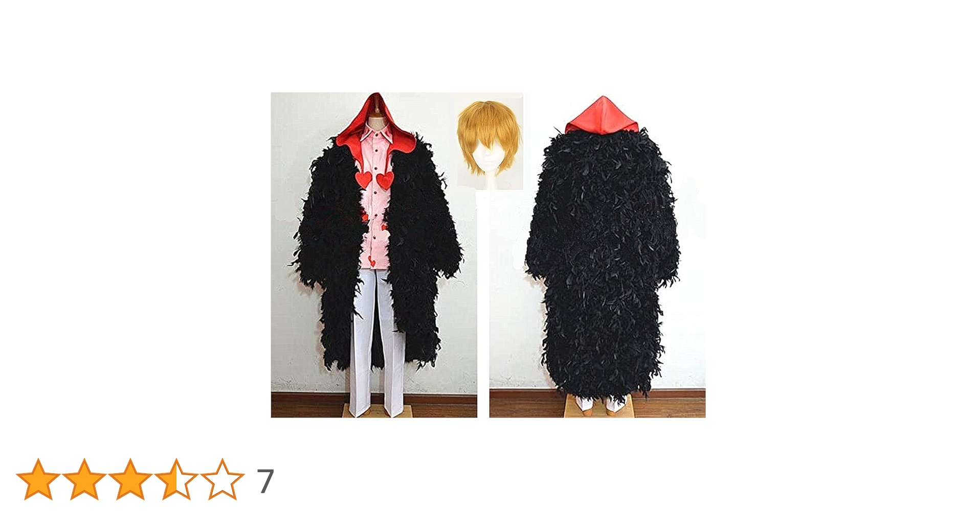 ONEPIECE ワンピース コスプレ コラソン フルセット Amazon.co.jp: 高完成度 高完成度 コスプレ衣装ONE PIECE
