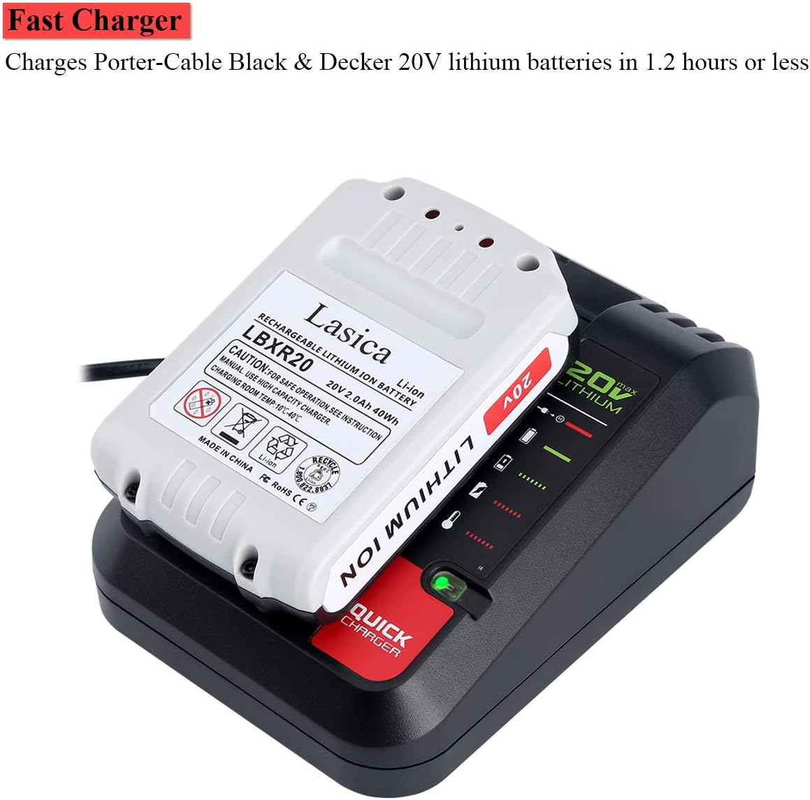 Buy Lasica Pcc692l v Max Battery Charger Pcc691l Replacement For Porter Cable v Max Lithium Ion Battery Pcc680l Pcc681l Pcc6l Pcc685lp Pcc699l Black Decker v Max Lithium Battery Lbxr Lbxr Online In Buy Lasica Pcc692l v Max Battery Charger Pcc691l Replacement For Porter Cable v Max Lithium Ion Battery Pcc680l Pcc681l Pcc6l Pcc685lp Pcc699l Black Decker v Max Lithium Battery Lbxr Lbxr Online In