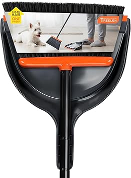 TreeLen Angle Broom with Dustpan - Thumbnail 4