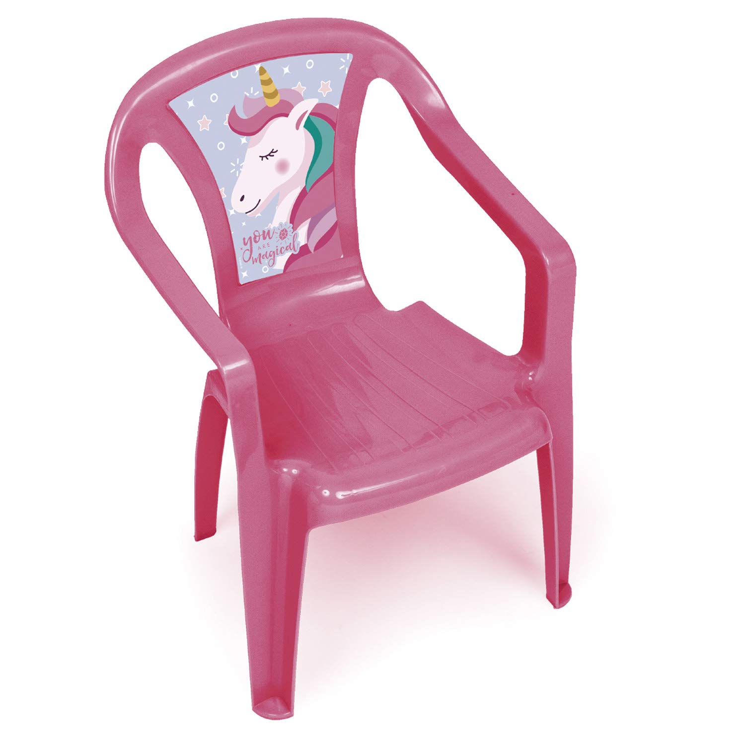 ARDITEX ZK50683 Sedia in plastica 36,5 x 40 x 51 cm di ZASKA Unicorno