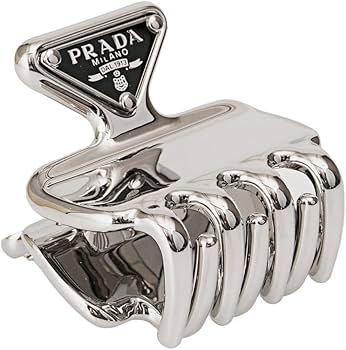 Amazon.co.jp: [プラダ] バレッタ 髪留め バナナクリップ 低刺激性