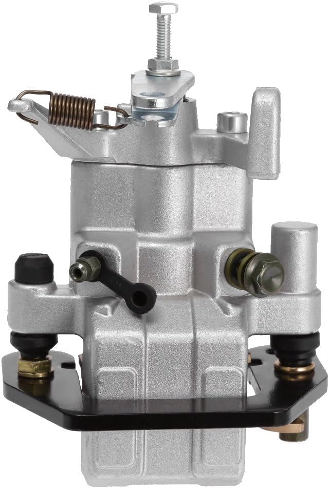 Rear Brake Caliper Replacement for Yamaha UTV Rhino 660 YXR660 2004 2005 2006 2007, Rhino 450 YXR450 2006 2007 2008 2009 Back Brake Caliper Assembly 5UG-2580V-02-00 5UG2580V0200