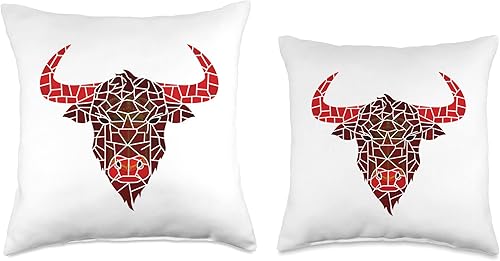 Vista 3 de Diseños San Fermín Bull Navarra Flag Disguised St Fermín Pride Viva San Fermín - Almohada de 18 x 18 pulgadas, multicolor