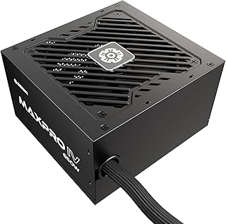 ENERMAX MAXPRO IV 650 Watt Non-Modular ATX Gaming PC Power Supply Individual Mesh Sleeve Cable 80 Plus Low Noise 120 mm Fan Japan Capacitor with 5-Way Protection Circuit EMP650W