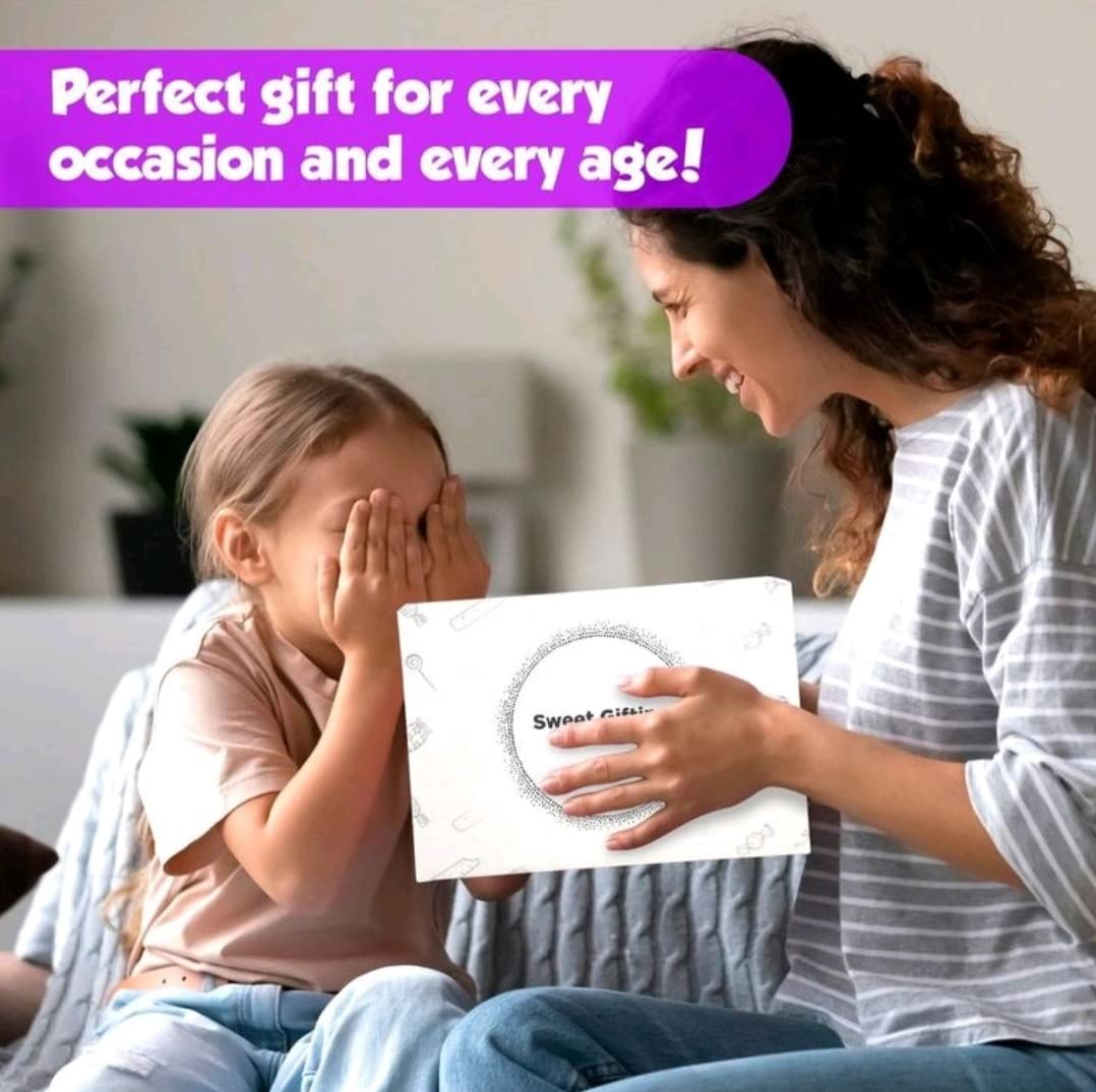 Assorted Candy Box Mix Variety Pack (60 Count Plus) Bite, Fun, And Full Size, Care Package, Gummies, Lollipops, Sour Patch, Valentine's Day, Bulk for Loot Bags, Stocking Stuffer, Piñata Candy, Party Treats, Individually Wrapped, Sweet Gifting : Grocery & Gourmet Food