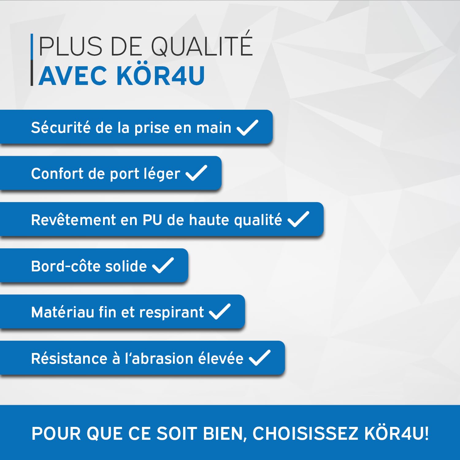 kör4u Lot de 140 paires de gants de travail respirants et revêtus pour la protection, gants de jardinage pour femme et mécanicien, avec revêtement PU de haute qualité, fins et légers