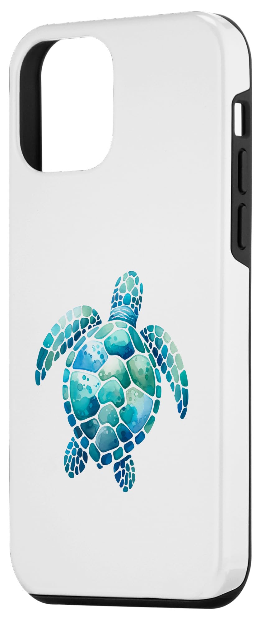 iPhone 12 mini Turtle Watercolor Ocean Animal Lover Summer Case - Image 2