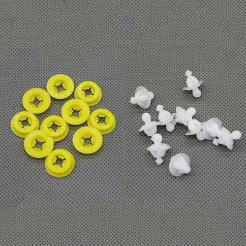 DAGIJIRD Lot de 10 clips de fixation de rechange pour garde-boue de voiture Volvo C30 2008-2013 – vue 5